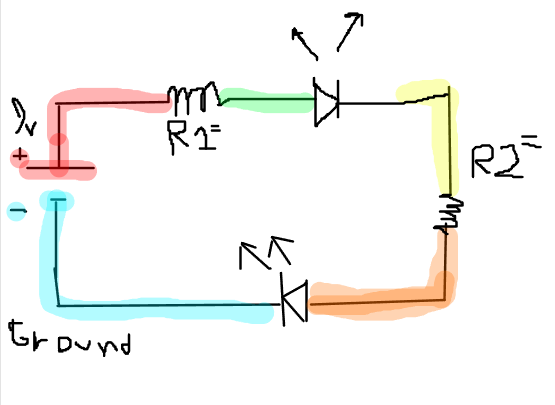 Simple LED circuit 2